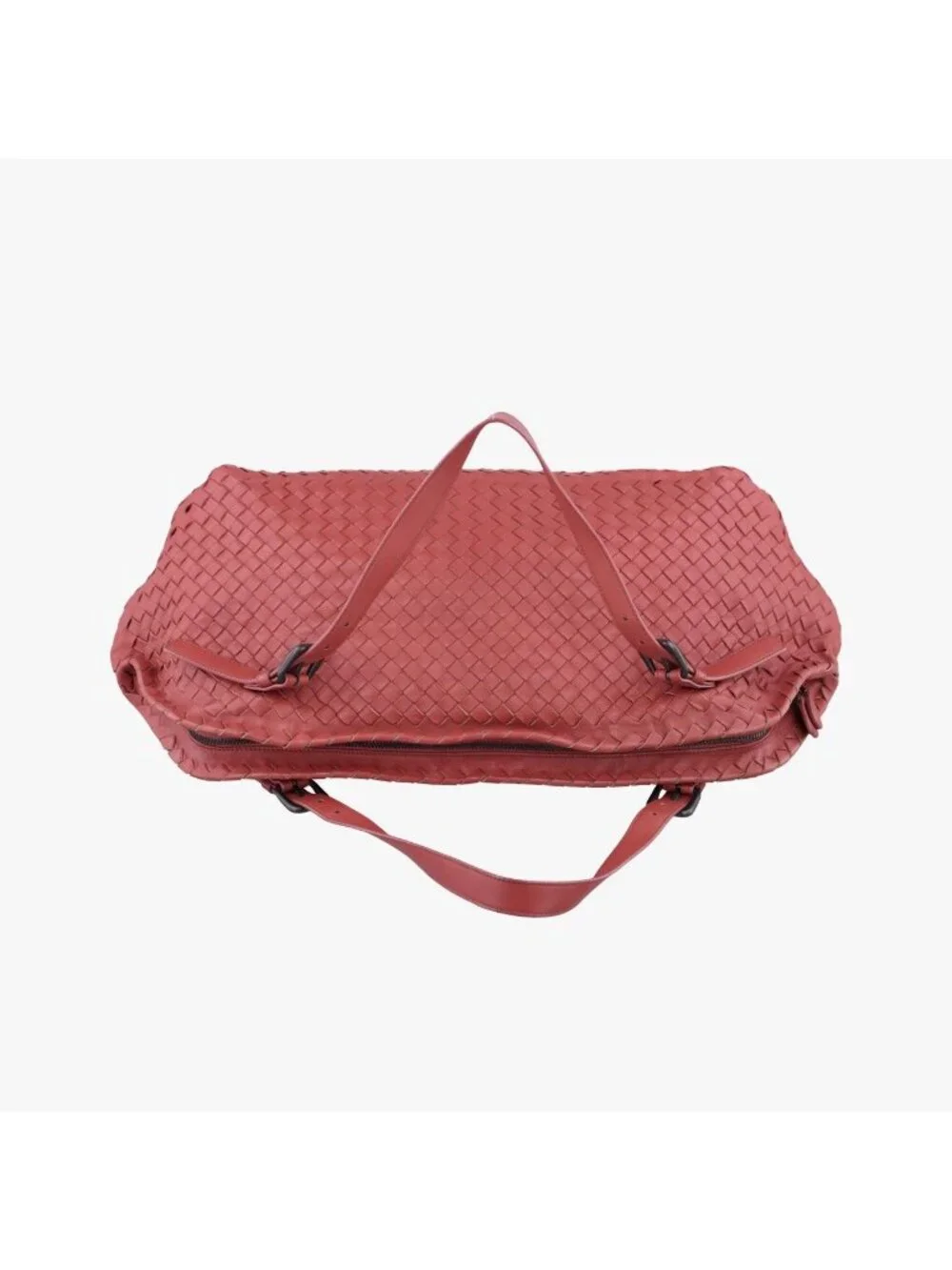 Bottega Veneta Intrecciato Pink Lambskin Handbag